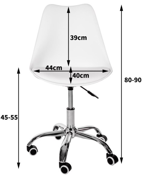 FOTEL OBROTOWY FD005 NIEBIESKI
