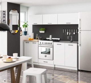 MEBLE KUCHENNE ZESTAW OLIWIA G1 2.0M BIAŁY