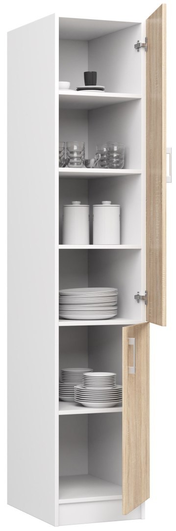 Szafka LIMA S40/205/55 BIAŁY/DĄB SONOMA
