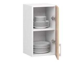 Szafka LIMA W30 /580/ BIAŁY/DĄB SONOMA
