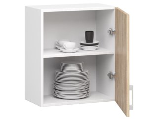 Szafka LIMA W50 /580/ BIAŁY/DĄB SONOMA
