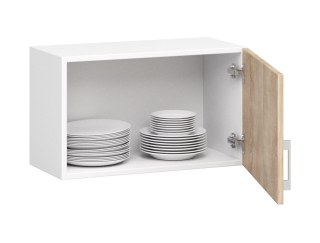 Szafka LIMA W60OK BIAŁY/DĄB SONOMA