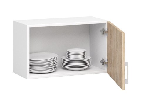 Szafka LIMA W60OK BIAŁY/DĄB SONOMA