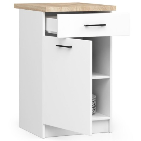 Szafka OLIWIA S40 SZ1 BIAŁA + BLAT