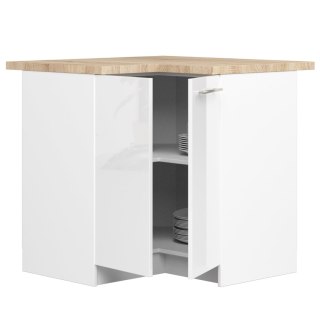 Szafka OLIWIA S90/90 + BLAT BIAŁA / BIAŁY POŁYSK