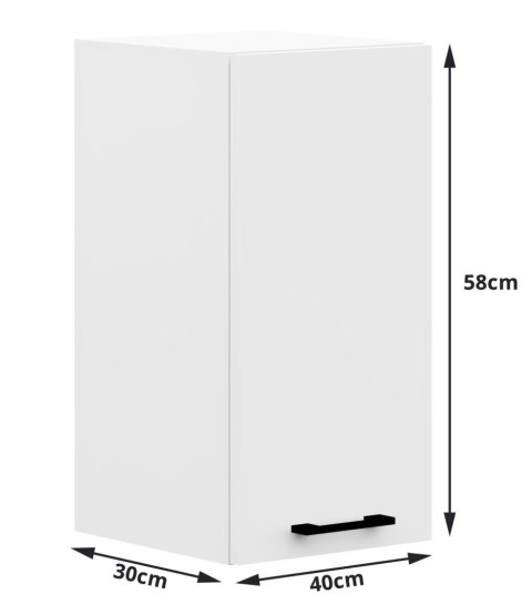 Szafka OLIWIA W40 H580 BIAŁA