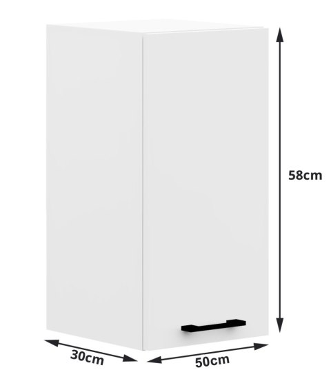 Szafka OLIWIA W50 H580 BIAŁA