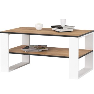 STOLIK KAWOWY ALEX DĄB CRAFT / BIAŁY