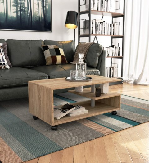 STOLIK KAWOWY NA KÓŁKACH VINI SONOMA