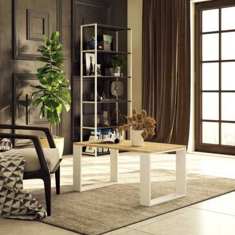 STOLIK KAWOWY NOX DĄB SONOMA / BIAŁY