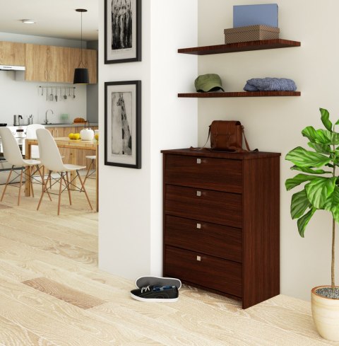 SZAFKA NA BUTY 4 UCHYLNE DRZWICZKI 60 cm WENGE