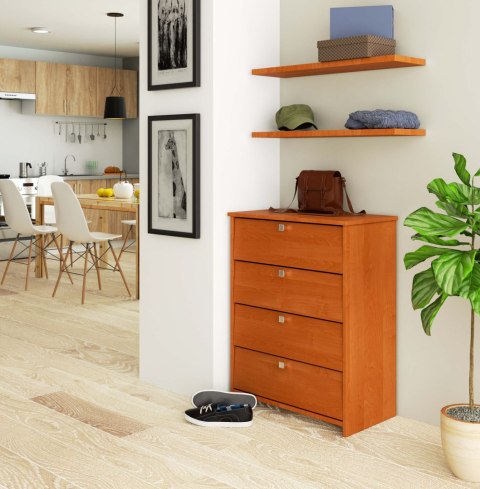 Szafka na buty RUBIN 4 uchylne drzwiczki 66 cm - olcha