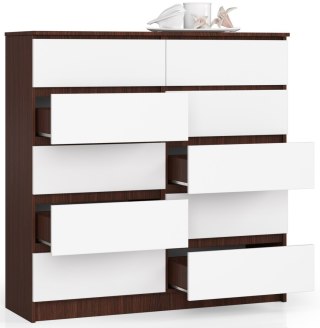 KOMODA K120 10SZ CLP WENGE / BIAŁY