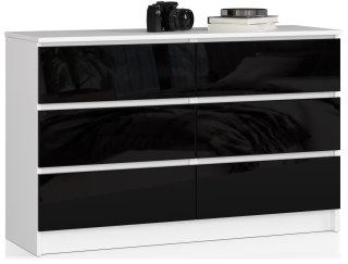 KOMODA K120 6SZ CLP PK CZARNY POŁYSK