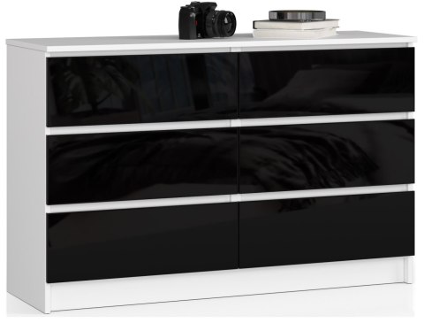 KOMODA K120 6SZ CLP PK CZARNY POŁYSK