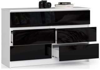 KOMODA K120 6SZ CLP PK CZARNY POŁYSK