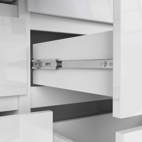 KOMODA K120 8SZ PK BIAŁA POŁYSK