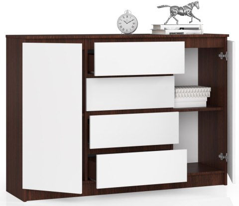 KOMODA K140 2D 4SZ CLP VENGE / BIAŁY