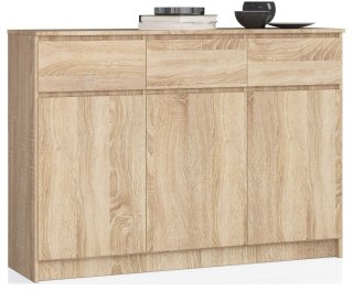 KOMODA K140 3D 3SZ CLP PK DĄB SONOMA
