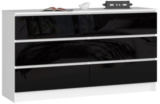 KOMODA K140 6SZ CLP PK CZARNY POŁYSK