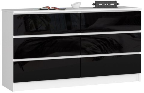 KOMODA K140 6SZ CLP PK CZARNY POŁYSK