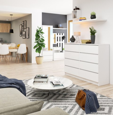 KOMODA K140 8SZ CLP PK BIAŁY