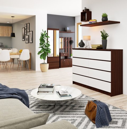 KOMODA K140 8SZ CLP VENGE / BIAŁA