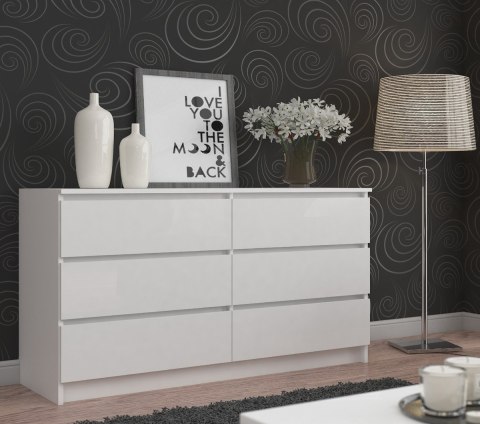 KOMODA K160 6SZ CLP PK BIAŁA