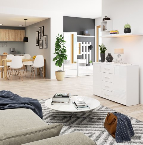 KOMODA K45 PK BIAŁY POŁYSK