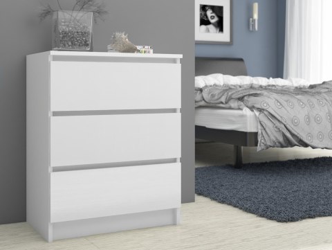 KOMODA K60 3SZ CLP BIAŁY