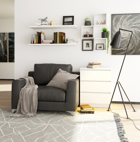 KOMODA K60 3SZ CLP BIAŁY