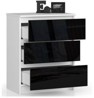 KOMODA K60 3SZ CLP PK CZARNY POŁYSK