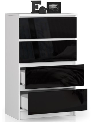KOMODA K60 4SZ CLP PK CZARNY POŁYSK