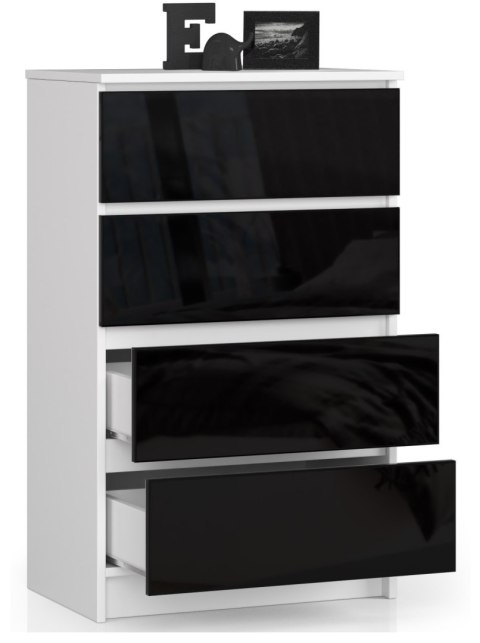 KOMODA K60 4SZ CLP PK CZARNY POŁYSK