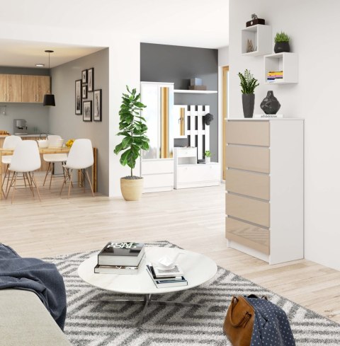 KOMODA K60 5SZ CLP PK CAPUCCINO POŁYSK