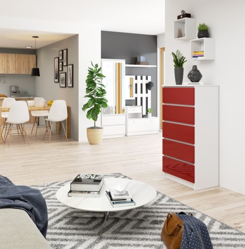 KOMODA K60 5SZ CLP PK CZERWONY POŁYSK