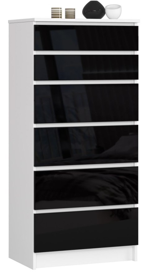 KOMODA K60 6SZ CLP PK CZARNY POŁYSK