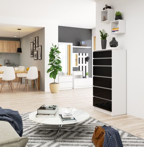 KOMODA K60 6SZ CLP PK CZARNY POŁYSK