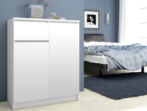 KOMODA K80 2D 1SZ CLP PK BIAŁY