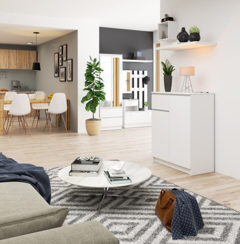 KOMODA K80 2D 1SZ CLP PK BIAŁY