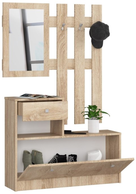 ZESTAW MEBLI NA PRZEDPOKÓJ DĄB SONOMA