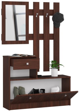 ZESTAW MEBLI NA PRZEDPOKÓJ WENGE