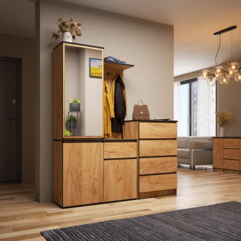 ZESTAW NA PRZEDPOKÓJ ENTRO PK DĄB CRAFT