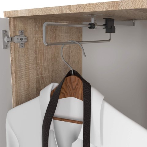 ZESTAW NA PRZEDPOKÓJ ENTRO PK DĄB SONOMA / BIAŁY