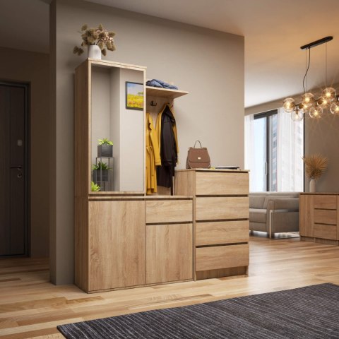 ZESTAW NA PRZEDPOKÓJ ENTRO PK DĄB SONOMA