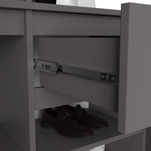 ZESTAW NA PRZEDPOKÓJ ENTRO PK GRAFIT SZARY