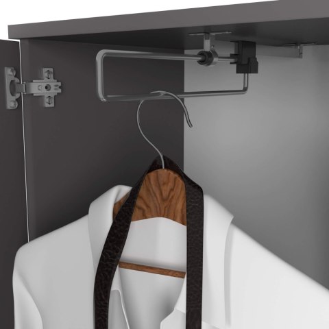 ZESTAW NA PRZEDPOKÓJ ENTRO PK GRAFIT SZARY